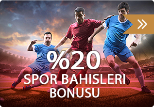 % 20 Spor Bahisleri Bonusu